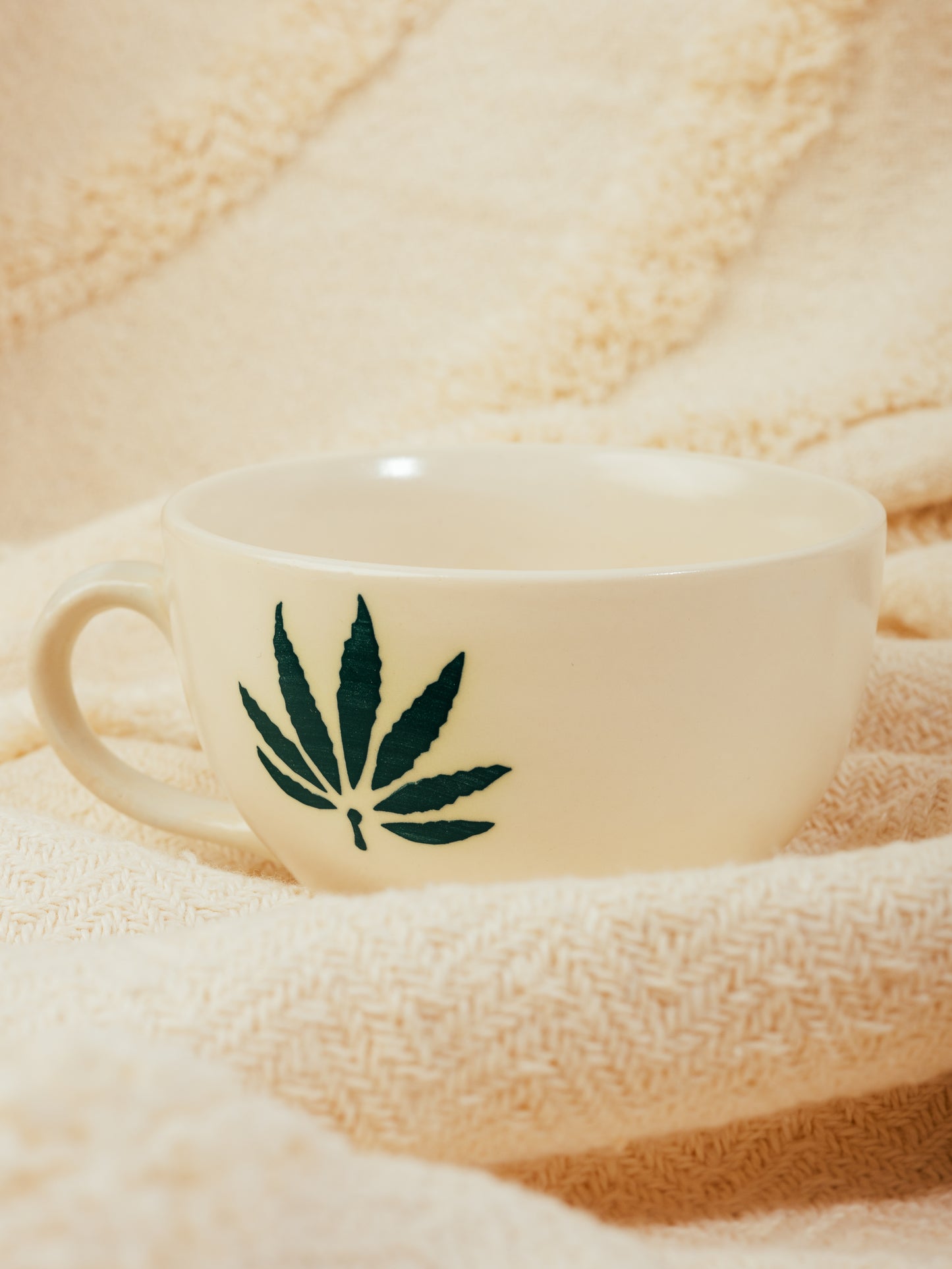 Herbal Impression Plates and Mugs Set