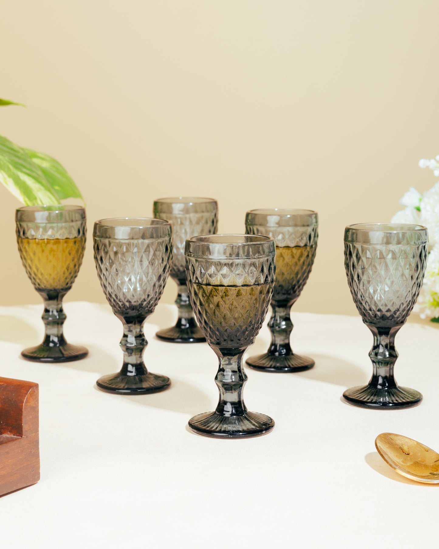 Miniature Crystal Goblet Shot Glass
