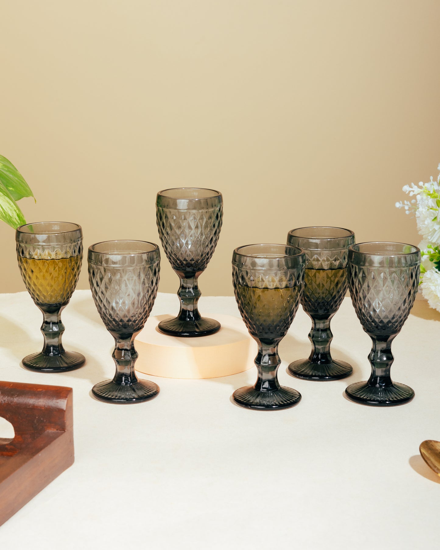 Miniature Crystal Goblet Shot Glass