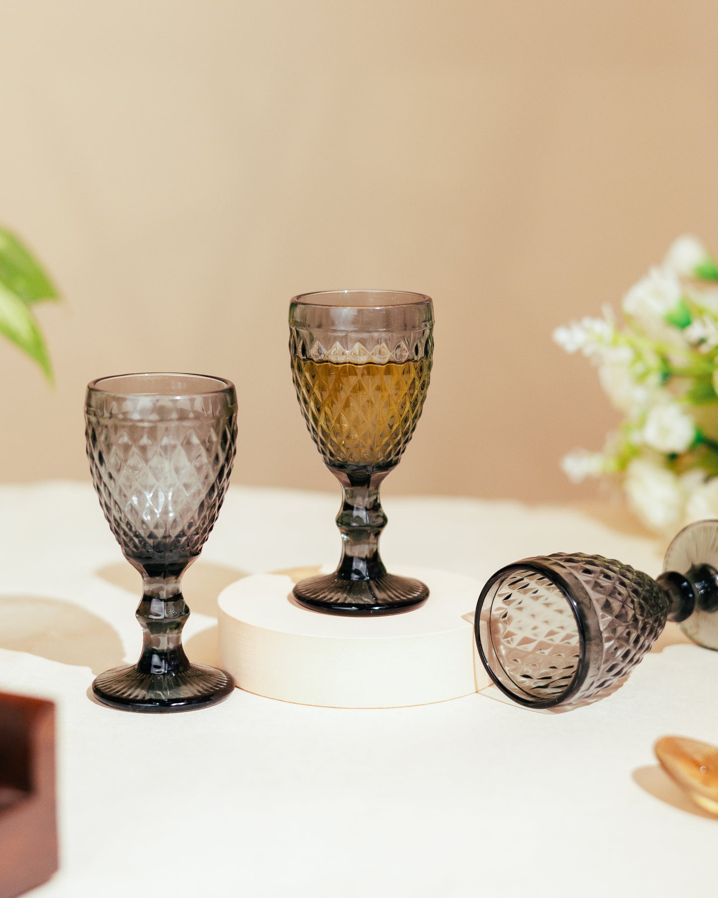 Miniature Crystal Goblet Shot Glass
