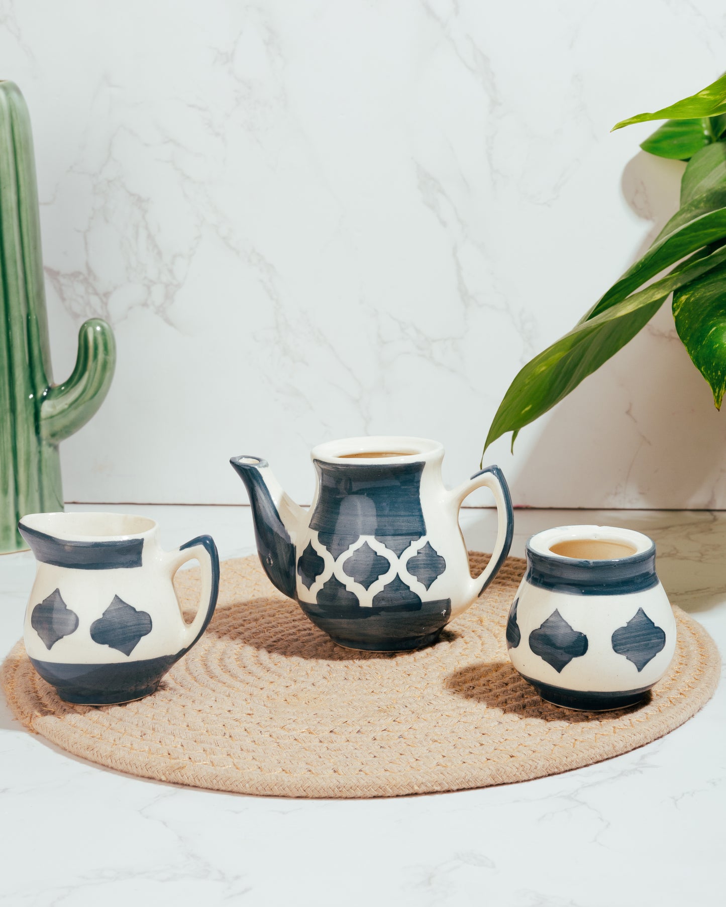 Miniature Moroccan Tea Set