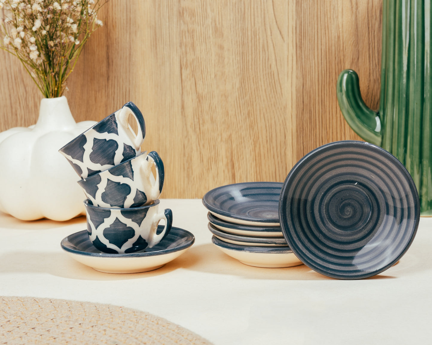 Miniature Moroccan Tea Set