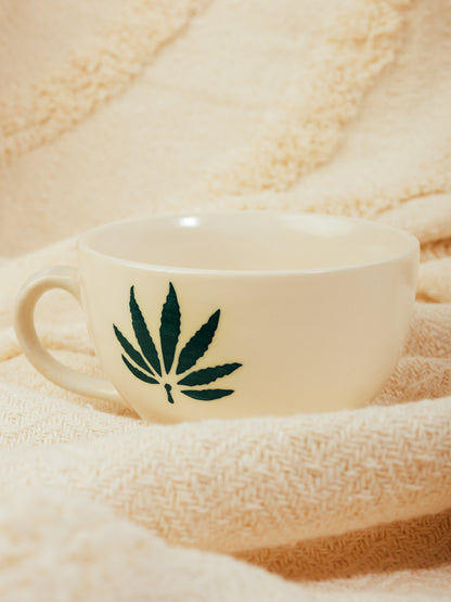 Herbal Impression Plates and Mugs Set