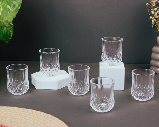 Clear Cut Crystal Shot Glass
