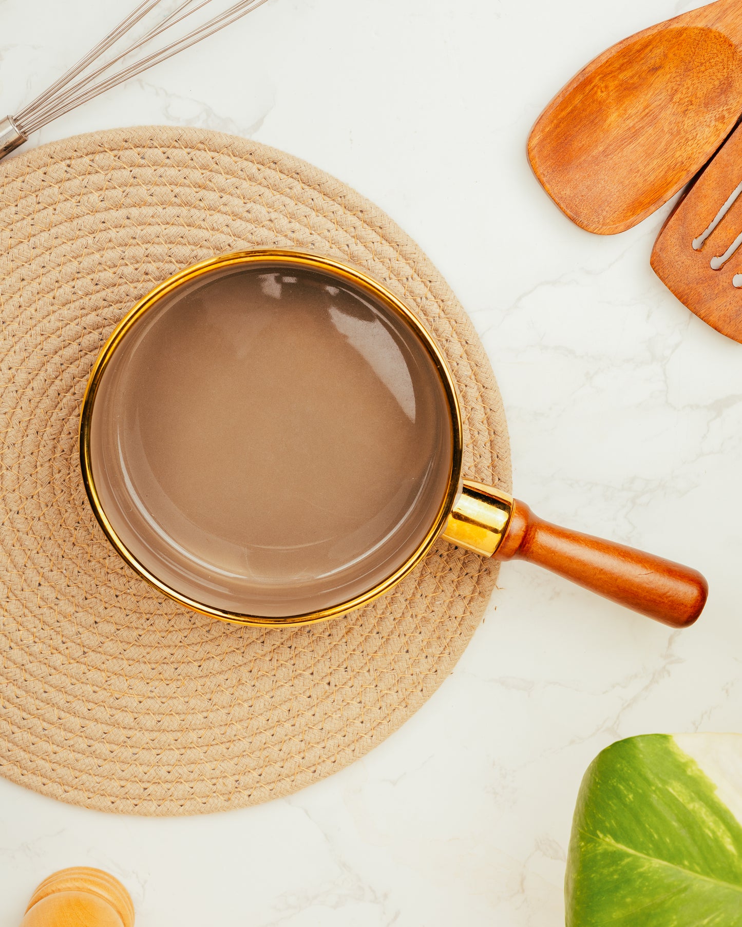 Ashwood Handle Satin Glaze Serving Bowl